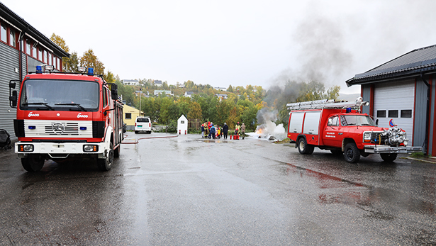 Nyhetsklipp: Åpen brannstasjon for ungene - 21/09-2019