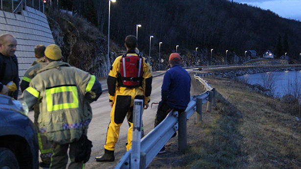 Nyhetsklipp: Elg-kalv redning i Sagfjorden - 11/11-2018