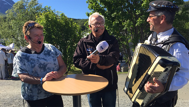 Produksjon: Markedssending fra Foldvik - 15/08-2015 Produksjon: Markedssending fra Foldvik - 15/08-2015