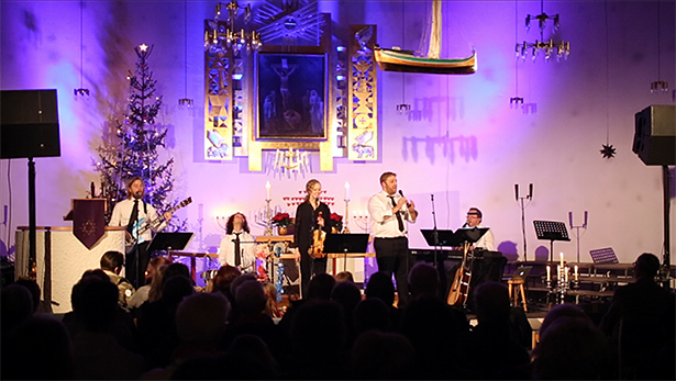 Nyhetsklipp: Jardars Julekonsert i Salangen, 14/12-2013